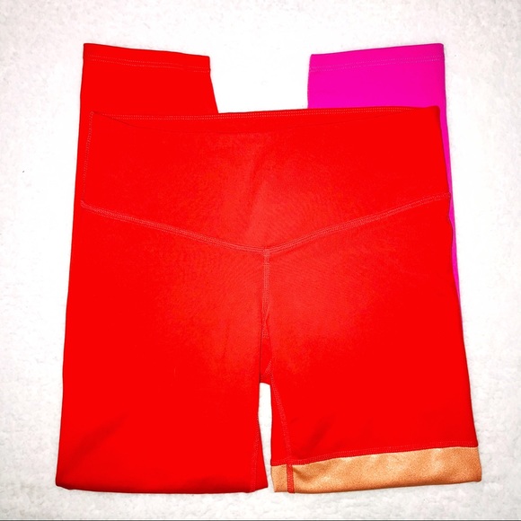 Joy Lab ColorBlock Cropped Spandex Leggings - Picture 4 of 7